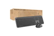 Toetsenbord - Logitech Signature Slim Combo MK950 for Business - Keyboard and mouse set - Engels (US international) - Grijs - 920-012508