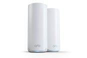 Router - Netgear Orbi 770 Series RBE772 Tri-Band WiFi 7 Mesh (2-Pack) - Mesh router 802.11a/b/g/n/ac/ax/be (Wi-Fi 7) - RBE772-100EUS