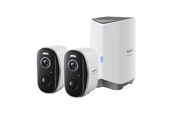 Netwerkcamera - Baseus N1 2K Outdoor Camera Set of 2 (White) - S0TW002131