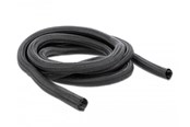 Accessoires - DeLOCK Braided Sleeve self-closing 2m x 19mm black - 18855
