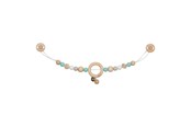 Speelgoed voor baby's - Goki Wooden Stroller Chain Star with Clips - 65248