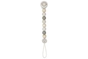 Speelgoed voor baby's - Goki Wooden Pacifier Chain Star Gray - 65305