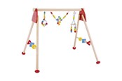 Speelgoed voor baby's - Goki Wooden Baby Gym Rainbow - 65319