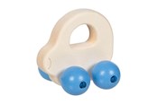 Speelgoed voor baby's - Goki Wooden Gripping Ring Car - 65341