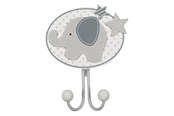 Kinderkamer - Goki Wooden Coat Rack Hook Elephant - 60715