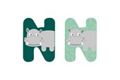 Creatief spelen - Small Foot - Wooden Animal Children's Letter - N - 12521