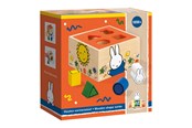 Speelgoed voor baby's - Bambolino Toys Miffy Shape Sorter Wood - 17063