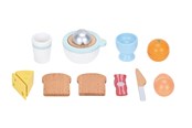 Houten speelgoed - Small Wood Breakfast Play Set with Juicer - L40295