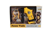 Doen-alsof spelen - Power X Impact Drill machine w/ Light - 20357