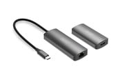 Repeater & zendontvanger - DIGITUS - transmitter and receiver - video/audio/USB extender - HDMI USB-C - DS-55343