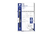 Schrijf- en tekengerei - Staedtler Mechanical pencil graphite 10 pcs 07 black - 778 07-9
