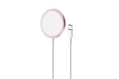 Mobiel - Adapters & Opladers - Puro Magnetic Charger USB-C MagSafe - Rose - CUSBCMAG1ROSE
