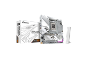Moederbord - GIGABYTE B850M AORUS ELITE WIFI6E ICE Moederbord - AMD B850 - AMD AM5 socket - DDR5 RAM - Micro-ATX - B850M A ELT WF6E ICE