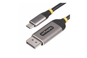 Beelscherm- en tv-kabel - StarTech.com 10ft (3m) USB-C to DisplayPort Adapter Cable 8K 60Hz - video adapter cable - 24 pin USB-C to DisplayPort - 3 m - 142-USBC-DP-8K-10F