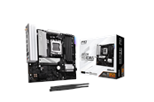 Moederbord - ASRock B850M Pro RS WiFi Moederbord - AMD B850 - AMD AM5 socket - DDR5 RAM - Micro-ATX - 90-MXBR70-A0UAYZ