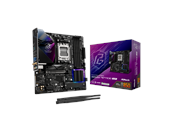 Moederbord - ASRock B850M Riptide WiFi Moederbord - AMD B850 - AMD AM5 socket - DDR5 RAM - Micro-ATX - 90-MXBS30-A0UAYZ