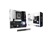 Moederbord - ASRock B860M Pro RS WiFi Moederbord - Intel B860 - Intel LGA1851 - DDR5 RAM - Micro-ATX - 90-MXBRQ0-A0UAYZ