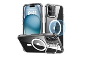 Mobiel - Covers & Cases - ESR Classic Hybrid (HaloLock) case with stand for iPhone 16 Plus (transparent) - 1A7480102