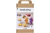 Schrijf- en tekenartikelen - Creativ Company Craft Kit Needle Felting - Animals in Water - 977550