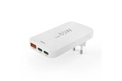 Mobiel - Adapters & Opladers - Hama GaN Charger 65W 2x USB-C 1x USB-A White - 00201976