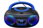 CD-speler - DENVER TDB-212BU - Blue – DAB+ Boombox with Bluetooth & CD Player - TDB-212BU