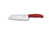Keukengerei - Victorinox Santoku Knife - Red - 17 cm - 6.8521.17B