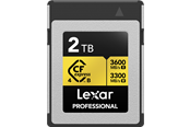 Geheugenkaart - Lexar Professional CFexpress 4.0 Pro Gold - 3600MB/s - 2TB - LCXEXP4002T-RNENG
