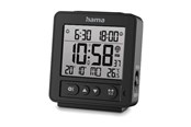Decoratie - Hama 'Rhodes' Digital Radio Alarm Clock LCD Black - 00185895