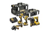 Gereedschap - Dewalt DCK422P3-QW 18V XR Brushless 4 Piece Kit - 3 X 5Ah - DCK422P3-QW