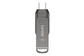 USB-stick - Lexar JumpDrive Dual Drive D400 - 32GB - USB-stick - LJDD400032G-BNQNG