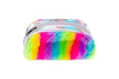School accessoires - LG-Imports Fluffy Rainbow Pencil Case - 0052