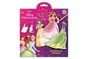 Creatief spelen - Creative Craft Group - Scratch Art Stickers - Disney Princess 6 pcs. - 045200
