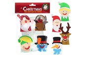 Creatief spelen - Wins Holland - Make your own Felt Finger Puppets Christmas 4 pcs - KN2171