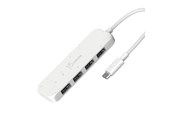 USB hub - j5create 4-Port Type-A Gen2 Hub USB hub - 4 - USB 3.2 - Wit - JCH341EW-N