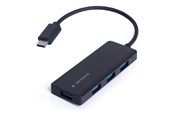 USB hub - Gembird UHB-CM-U3P4-02 - hub - type-C - 4 ports USB hub - 4 - Zwart - UHB-CM-U3P4-02