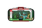 Gaming accessoires - PDP Travel Case Plus GLOW - Minecraft Forest Battle - Miscellaneous Bag - Nintendo Switch - 0708056073268