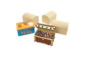 Bouw-/constructiekits - Colorations - Decorate your own Treasure Chest Set of 12 - TRESUR