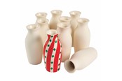 Creatief spelen - Colorations - Decorate your own Ceramic Vase Set of 12 - CHMINIVA