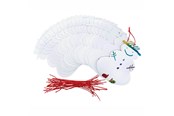 Creatief spelen - Colorations Scratch Card Snowman Christmas Pendant Set of 24 - SDSNOMAN