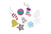 Creatief spelen - Colorations Decorate your own Christmas pendants Set of 48 pieces - CHHOLIDA
