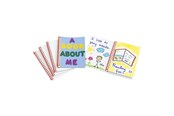 Creatief spelen - Colorations - Blank Notebook with White Cover Set of 24 - SMNOTE
