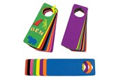 Creatief spelen - Colorations - Decorate your own Foam Door Hanger Set of 24 - CHDOORS