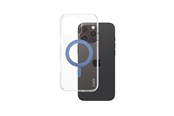 Mobiel - Covers & Cases - CARE by PanzerGlass Feature Case Transparent w. Blue Kickstand & MagSafe iPhone 16 Pro Max - PANZER1319