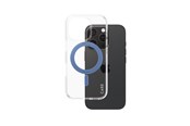 Mobiel - Covers & Cases - CARE by PanzerGlass Feature Case Transparent w. Blue Kickstand & MagSafe iPhone 16 Pro - PANZER1317