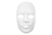 Creatief spelen - Creativ Company - Plastic Mask White 24x25.5cm - 592420