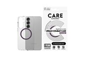 Mobiel - Covers & Cases - CARE by PanzerGlass Flagship Case Transparent Urban Combat w. Plum Purple QI Compatible Samsung Galaxy S25+ - CRRFUTCG37942
