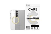 Mobiel - Covers & Cases - CARE by PanzerGlass Flagship Case Transparent Urban Combat w. Chardonnay QI Compatible Samsung Galaxy S25 - CRRFUOCG38388