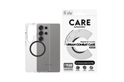 Mobiel - Covers & Cases - CARE by PanzerGlass Flagship Case Transparent Urban Combat w. Black QI Compatible Samsung Galaxy S25 Ultra - CRRFUBQG38488