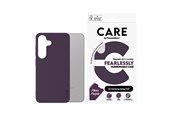 Mobiel - Covers & Cases - CARE by PanzerGlass Fashionable Case Plum Purple w. QI Compatible Samsung Galaxy S25 - CRRFCTQG38388