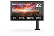Scherm - 32" LG UltraFine Ergo 32UN880K-B - 3840x2160 (4K) - 60Hz - IPS - 60W USB-C - 32UN880K-B